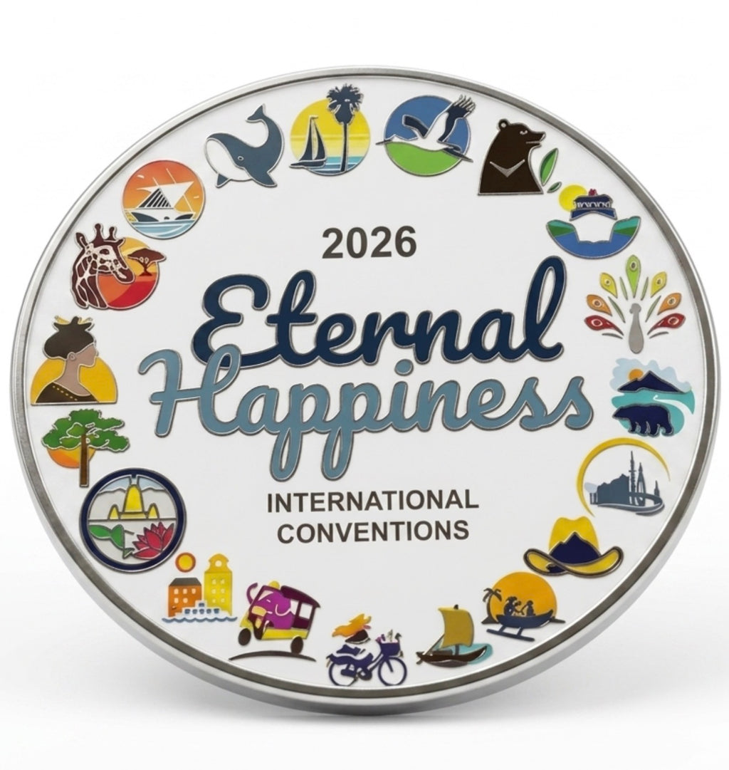 Pin o broches de la Asamblea Internacional Eternal Happiness 2026