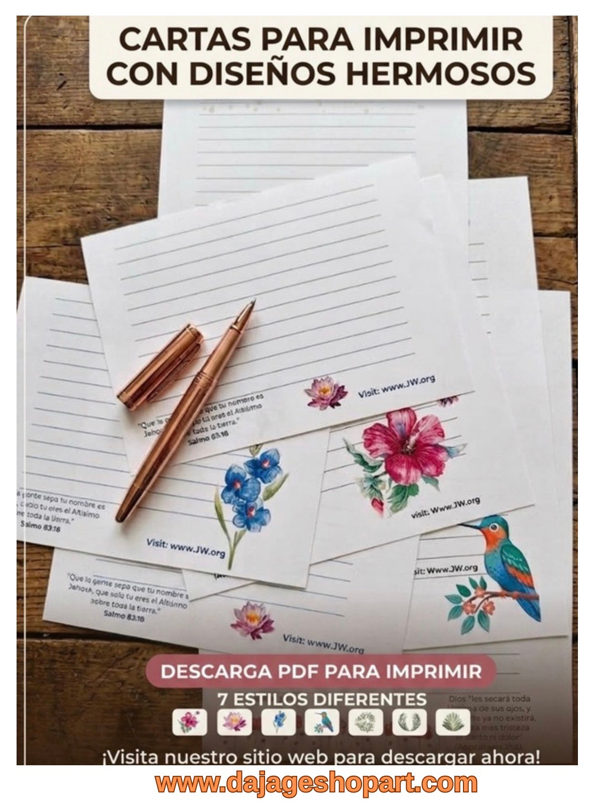 Cartas para imprimir
