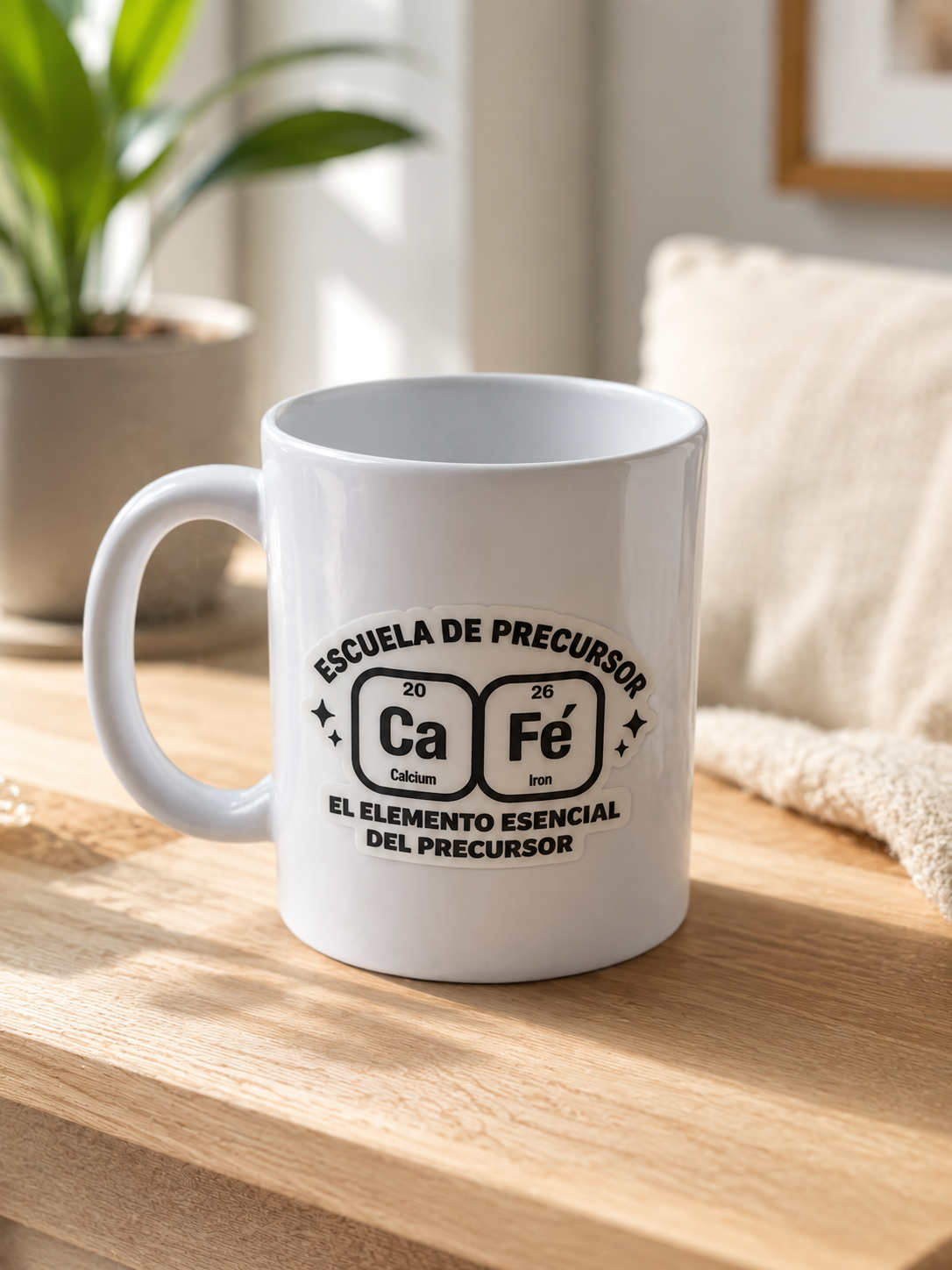 Taza Sublimada para escuela de precursor 2026
