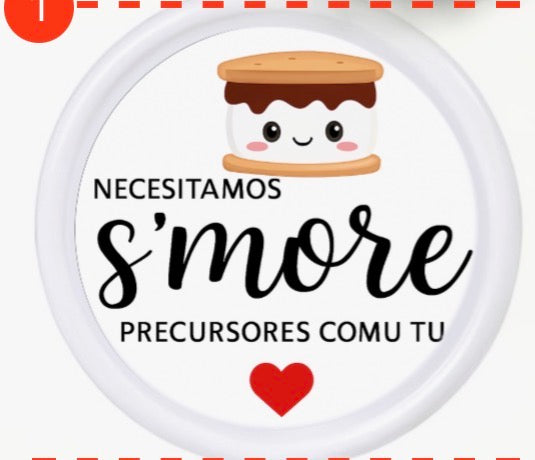 Moneda de plástico con imán